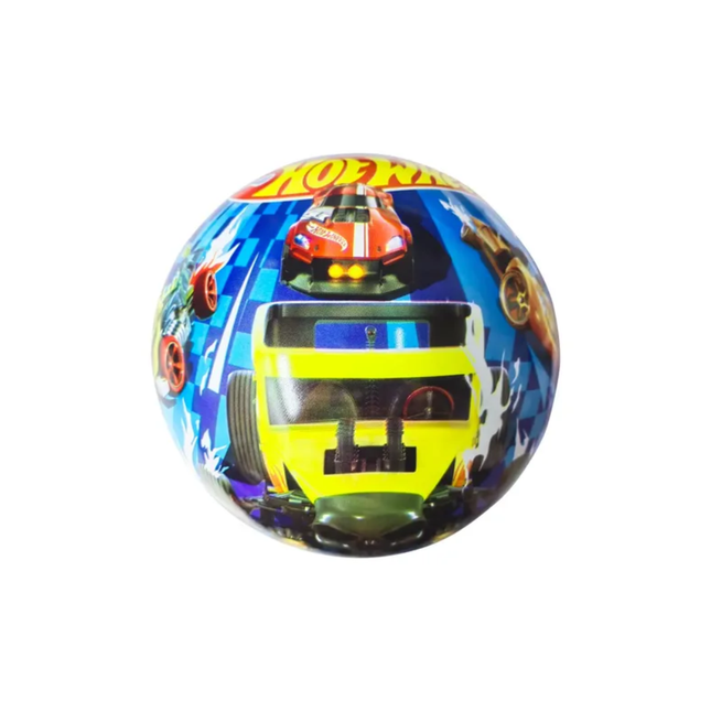 Bola De Vinil 23cm Hot Wheels Toyng - 56253