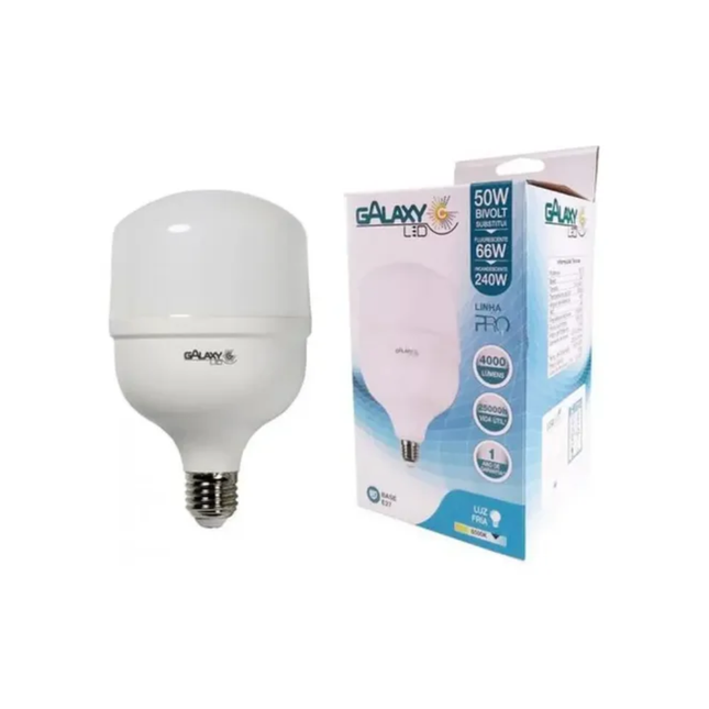 Lampada LED 50W 6500K Bulbo Galaxy Bivolt - 4203A