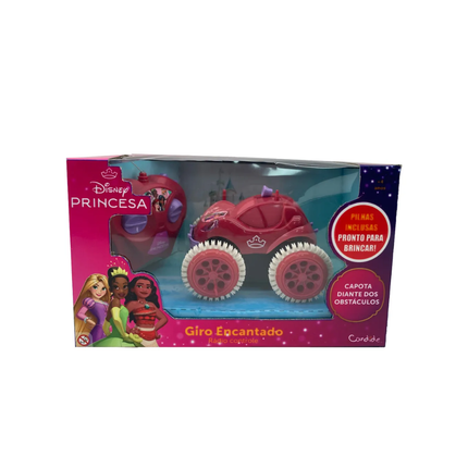 Giro Encantado Princesa 3FUNCOES Com Pilhas Candide - 54051