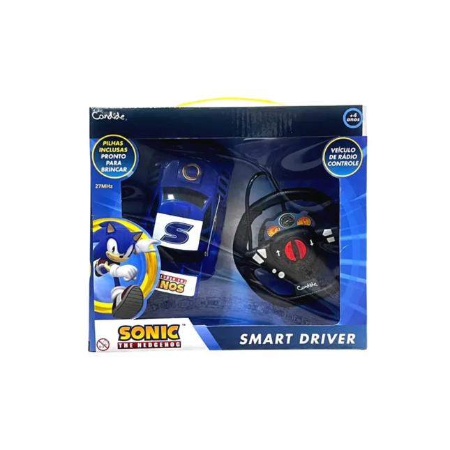 Veiculo Candide Smart Driver Sonic Pilhas Inclusas - 34002