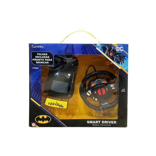Veiculo Candide Smart Driver Batman Pilhas Inclusas - 90002