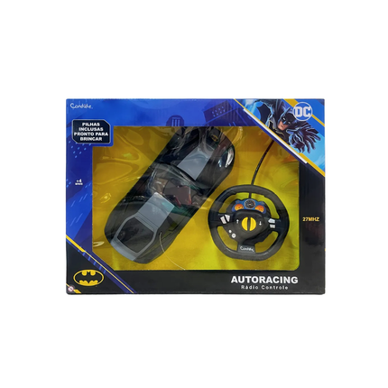 Veiculo Candide 3 Funcoes Auto-Racing Batman Pilhas Inclusas - 90003