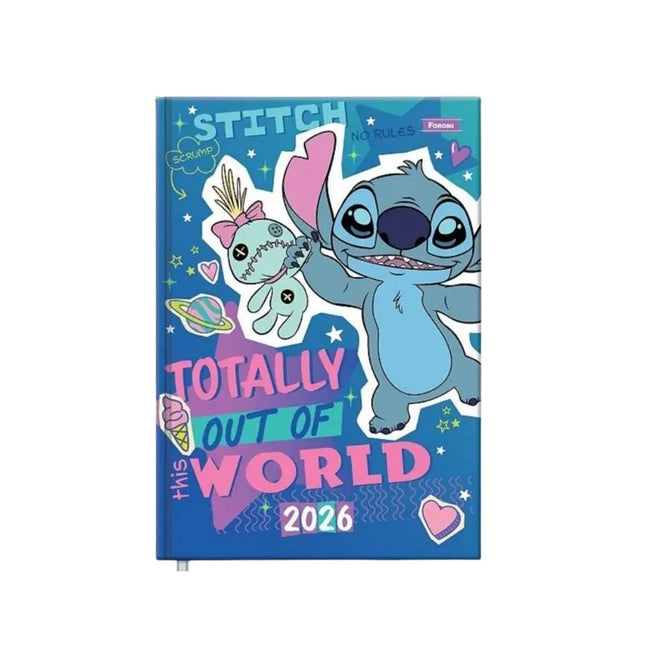 Agenda Escolar Foroni Stitch 176FLS - 5579804