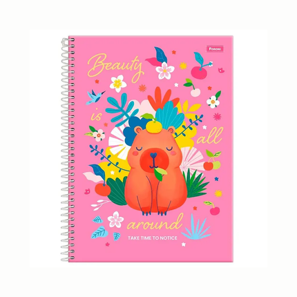 Caderno Foroni Univ. Com D 10X1 160FLS Amazzu Com 01 Unidade - 3179922