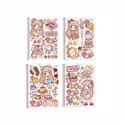 Caderno Foroni Univ. Com D 1X1 80FLS Doll Com 01 Unidade - 3182974