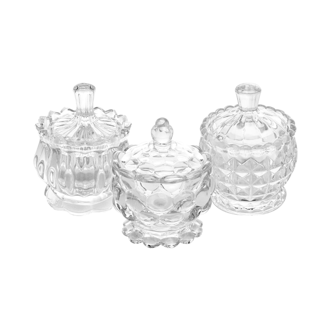 Potiche Com Pe Sortido 8,5X11cm Cristal Ecologico Lyor - 221143
