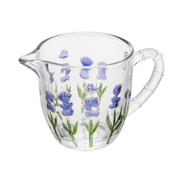 Leiteira Lavanda Hand Painting 240ml Cristal Lyor - 221458