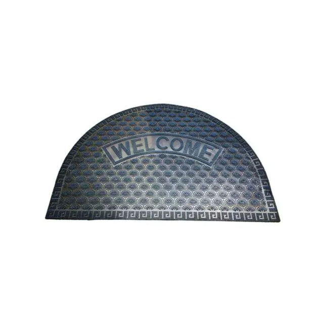 Tapete Welcome Meia Lua PVC 40X60cm Wincy - DTA01056