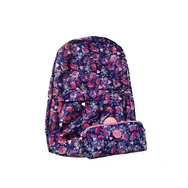 Mochila Juvenil Quiver Floral - BPQ30081