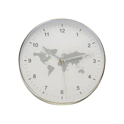 Relogio De Parede Mapa Continente 30.5cm Wincy - PDA02065