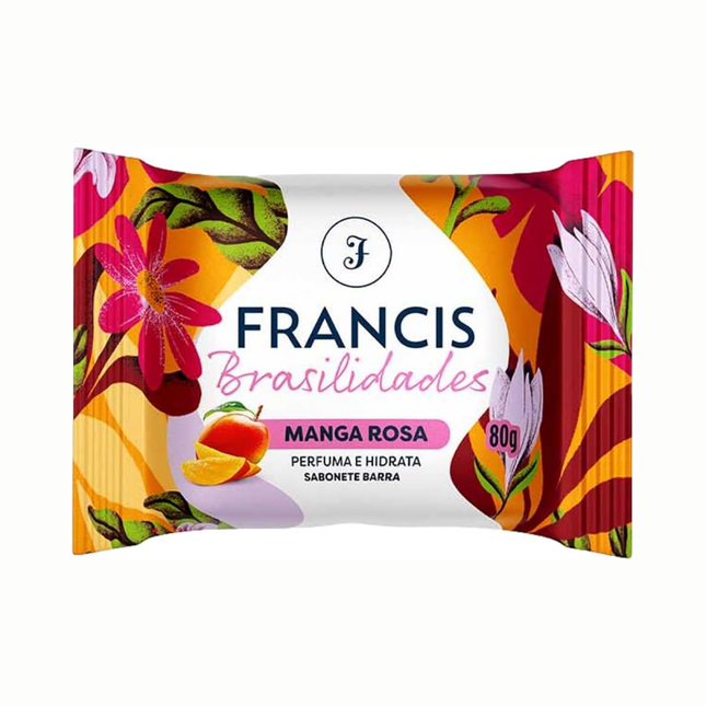Sabonete Francis Barra 80g Brasilidades Laranja - 404257
