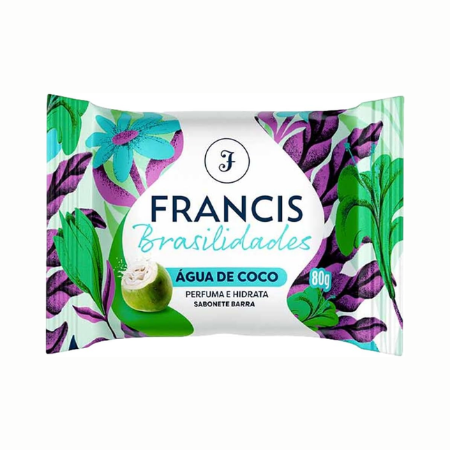 Sabonete Francis Barra 80g Brasilidades Branco - 404259
