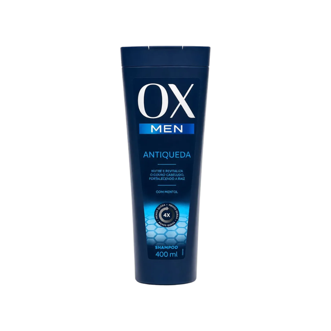 Shampoo Ox 400ml Men Antiqueda - 404734