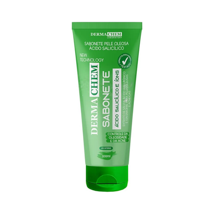 Sabonete Facial Oleosa Acido Salicilico 100ml Dermachem - 6174