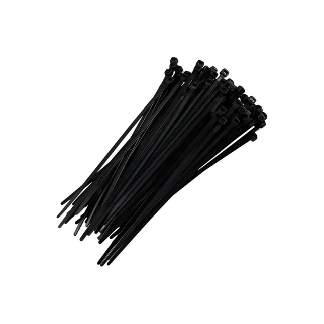 Abracadeira Nylon Preta 3,6X200mm - AR0145