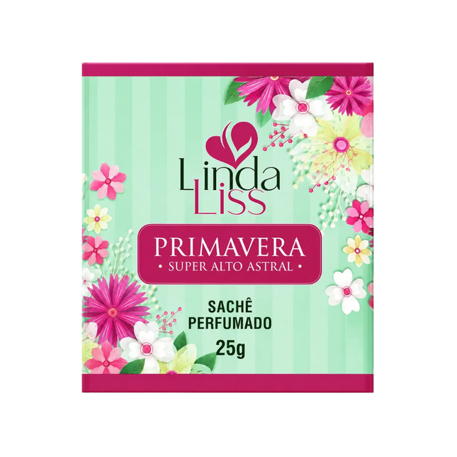 Sache Perfumado Linda Liss 25g Primavera - 5002696