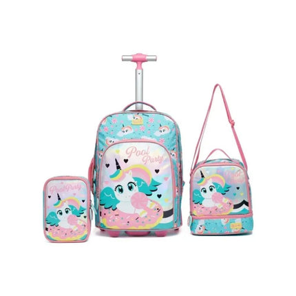 Mochila Kit Infantil Stylus Pool Party - BPD32035