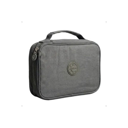 Estojo Escolar Box Creased Grey - WPE01215
