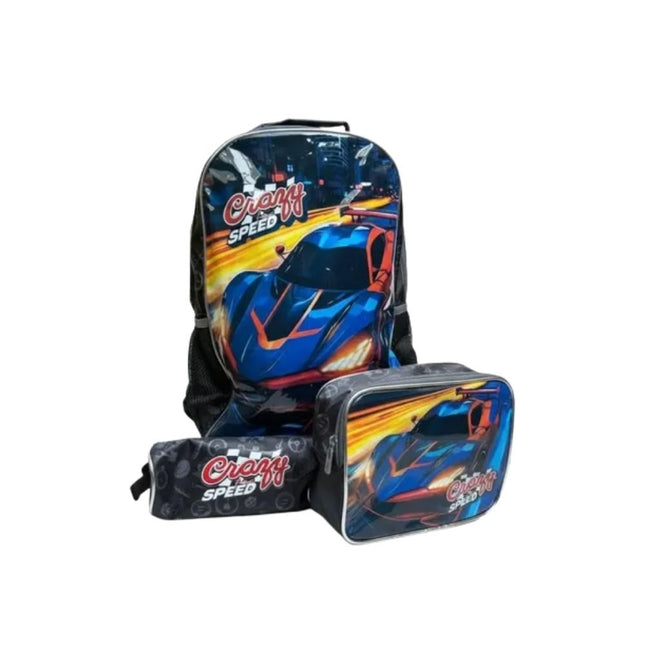 Mochila Kit Infantil Standard Crazy Speed - BPD23265