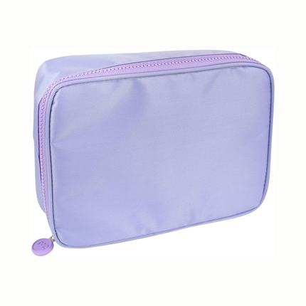 Estojo Escolar Dac Box Em Tecido Com Divisoria Lilas - 4354