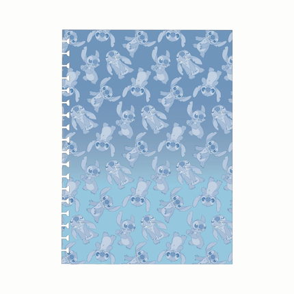 Caderno Smart Univ. Com 140 Unidades Fls Dac Fechamento Em Elastico Stitch - 5572