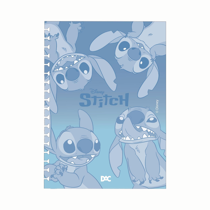 Caderno Smart Univ. Com 140 Unidades Fls Dac Fechamento Em Elastico Stitch - 5572