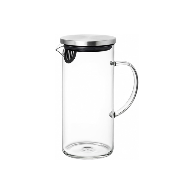 Jarra Borossilicato Com Tampa Inox 1,5lts - A14833