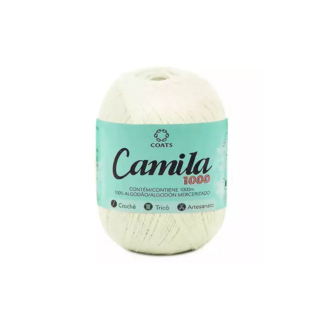 Linha Corrente Camila 1000 Cor Branca Com 01 Unidade - 4430