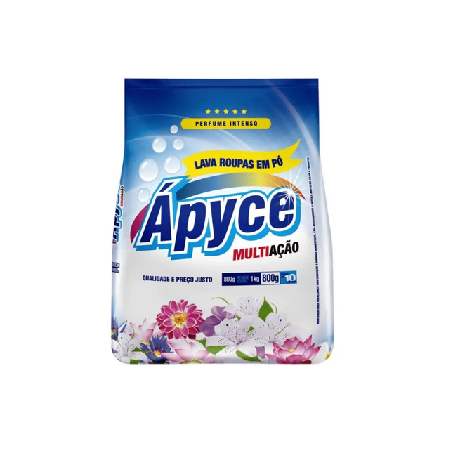 Sabao Em Po Apyce Multiacao Sache 800g Branco - 20110100002
