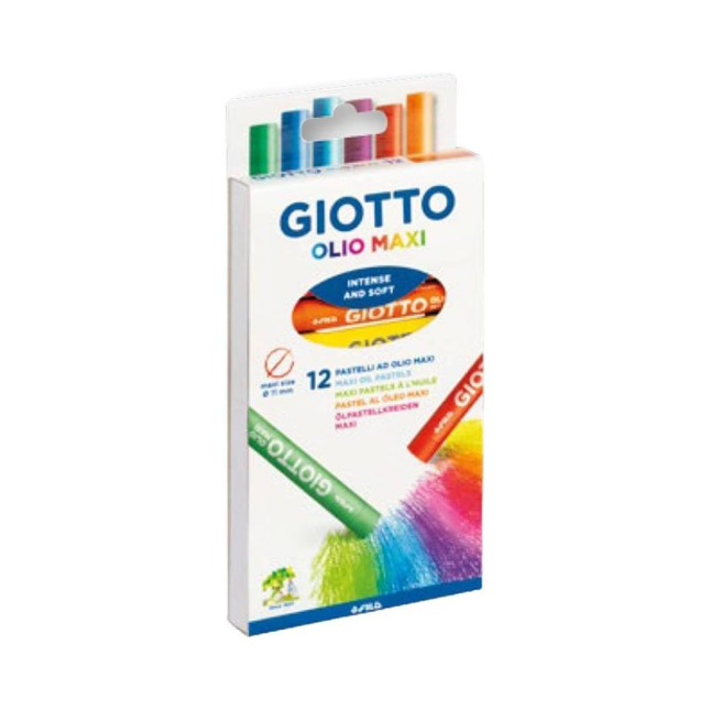 Giz Pastel Giotto Extra Grosso 12 Cores Com 01 Unidade - F293400