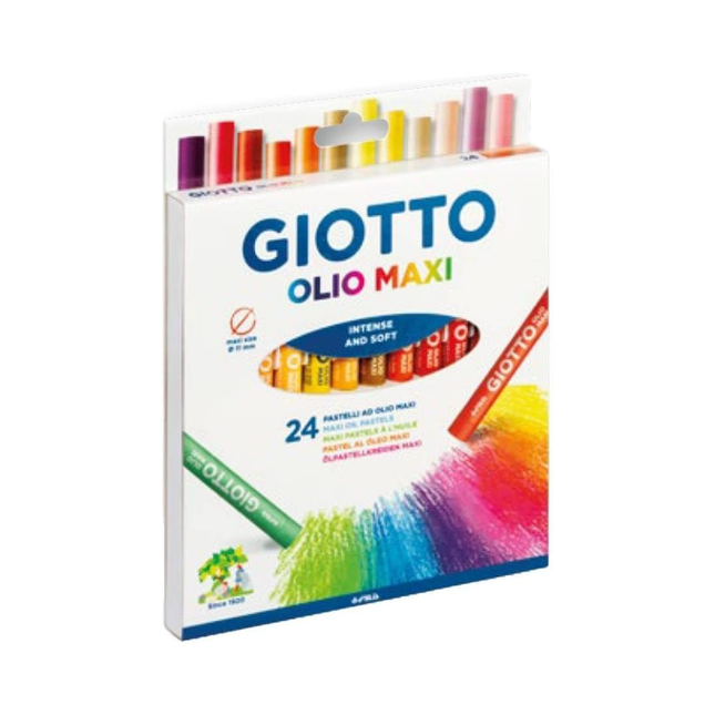 Giz Pastel Giotto Extra Grosso 24 Cores Com 01 Unidade - F293800