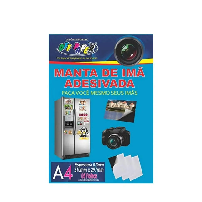 Manta Ima Off Paper Adesivada A4 5 Folhas -  415