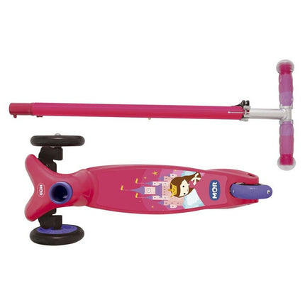 Patinete Mor 3 Rodas Infanto Juvenil Rosa - 40600311